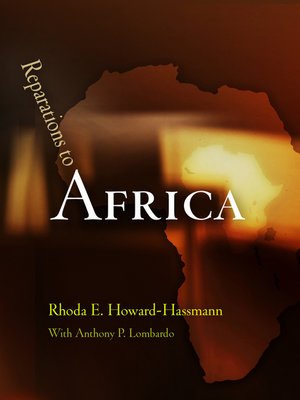 cover image of Reparations to Africa